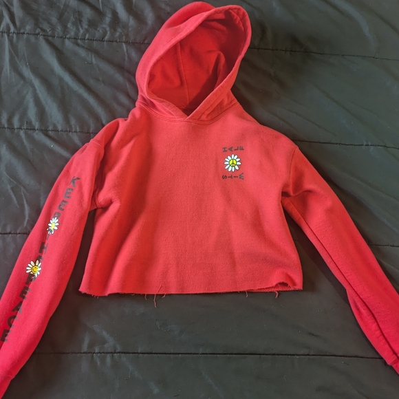 Half Wits Cropped Hoodie - Picture 1 of 3